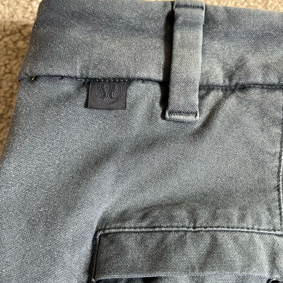 Lululemon Men’s Blue Gray Cotton Swift Commission Pants Sz. 38 - Picture 4 of 4